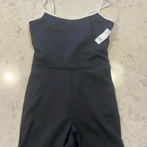 GAP Black and White Sleeveless Top